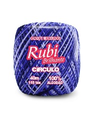 9172 LINHA CIRCULO RUBI 40M 100%CO 