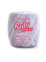 9490 LINHA CIRCULO RUBI 40M 100%CO 