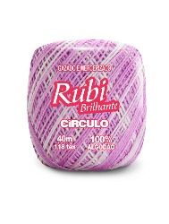9547 LINHA CIRCULO RUBI 40M 100%CO 