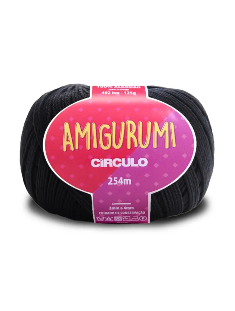 8990 LINHA CIRCULO AMIGURUMI 254M 100%CO
