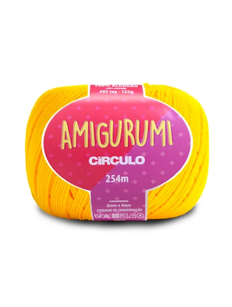 1289 LINHA CIRCULO AMIGURUMI 254M 100%CO