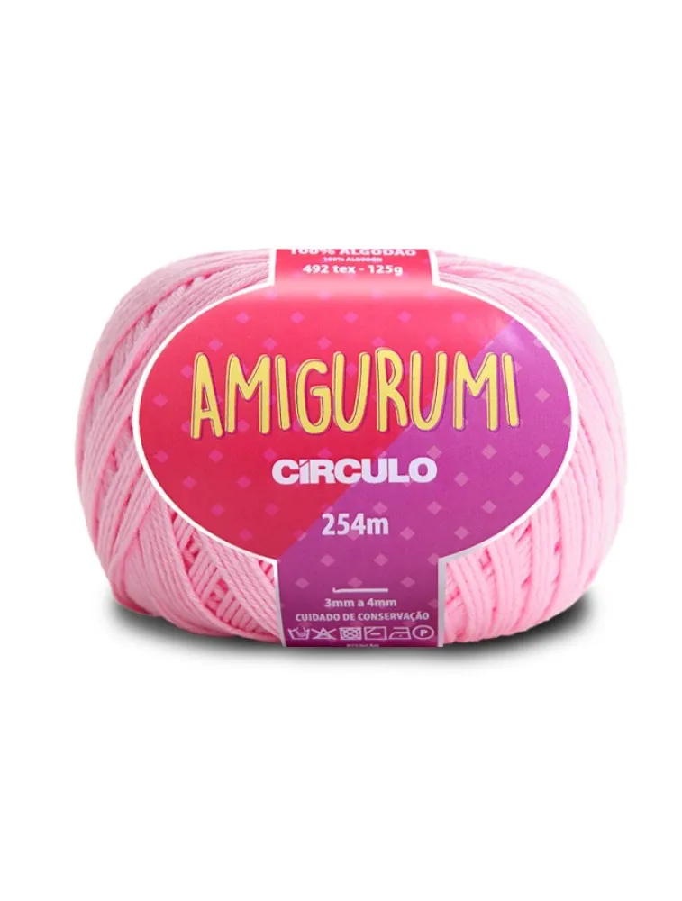 3077 LINHA CIRCULO AMIGURUMI 254M 100%CO