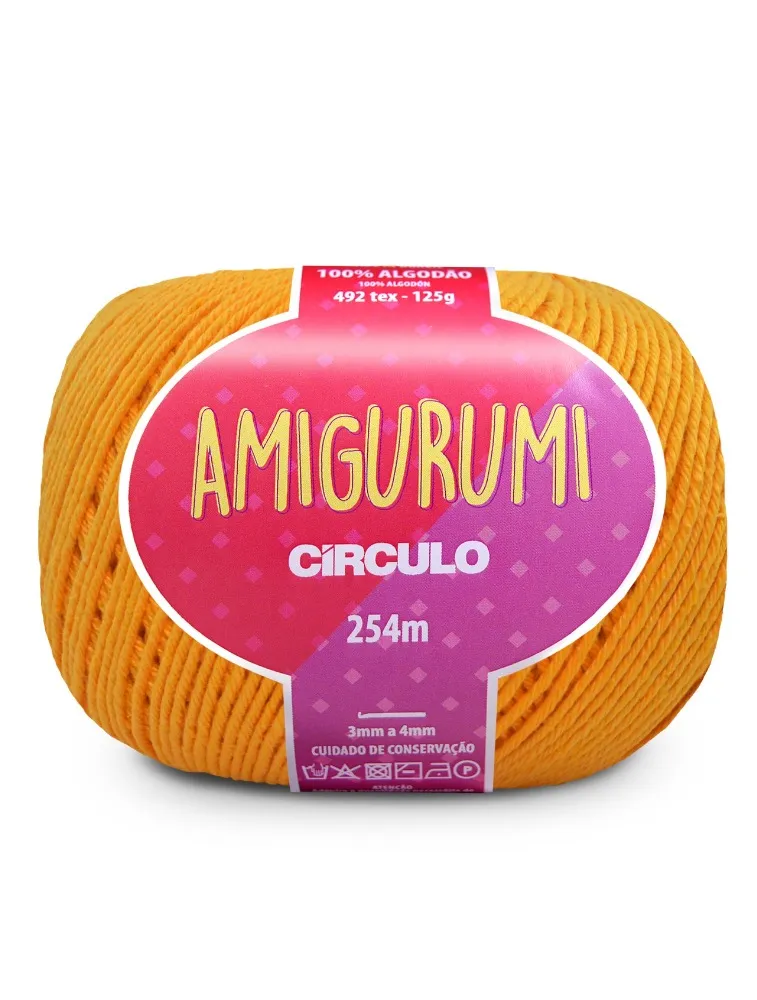 4146 LINHA CIRCULO AMIGURUMI 254M 100%CO