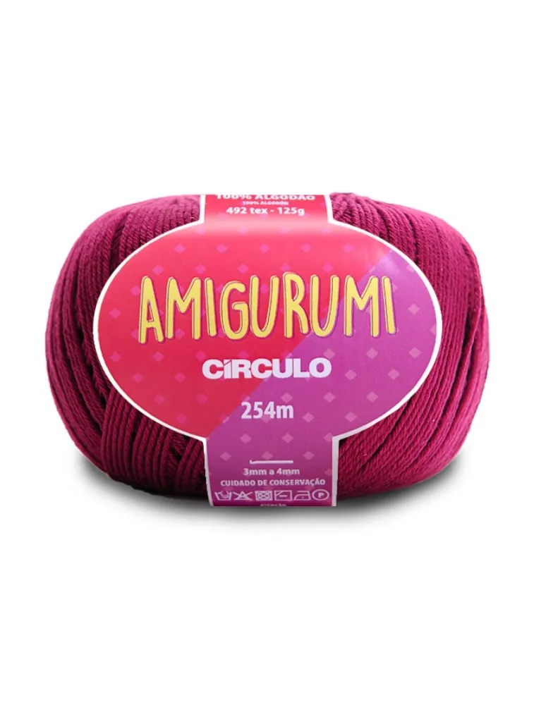 3154 LINHA CIRCULO AMIGURUMI 254M 100%CO