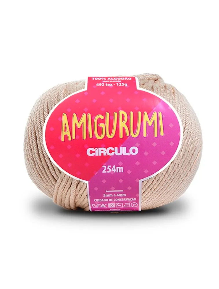 7564 LINHA CIRCULO AMIGURUMI 254M 100%CO