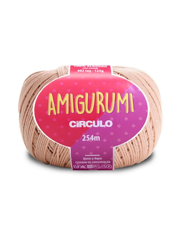 7650 LINHA CIRCULO AMIGURUMI 254M 100%CO