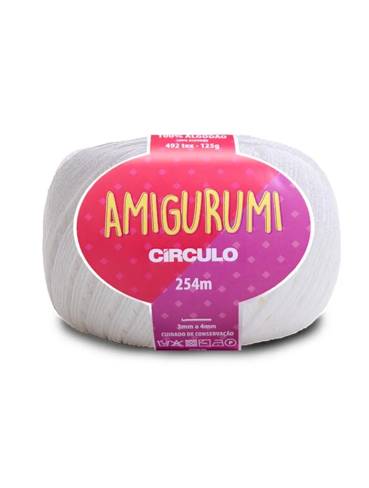 8001 LINHA CIRCULO AMIGURUMI 254M 100%CO