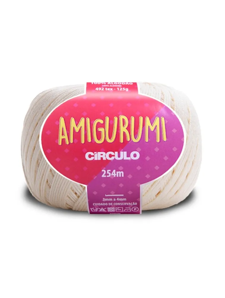 8176 LINHA CIRCULO AMIGURUMI 254M 100%CO