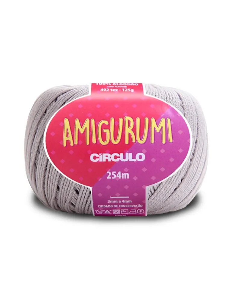 8008 LINHA CIRCULO AMIGURUMI 254M 100%CO
