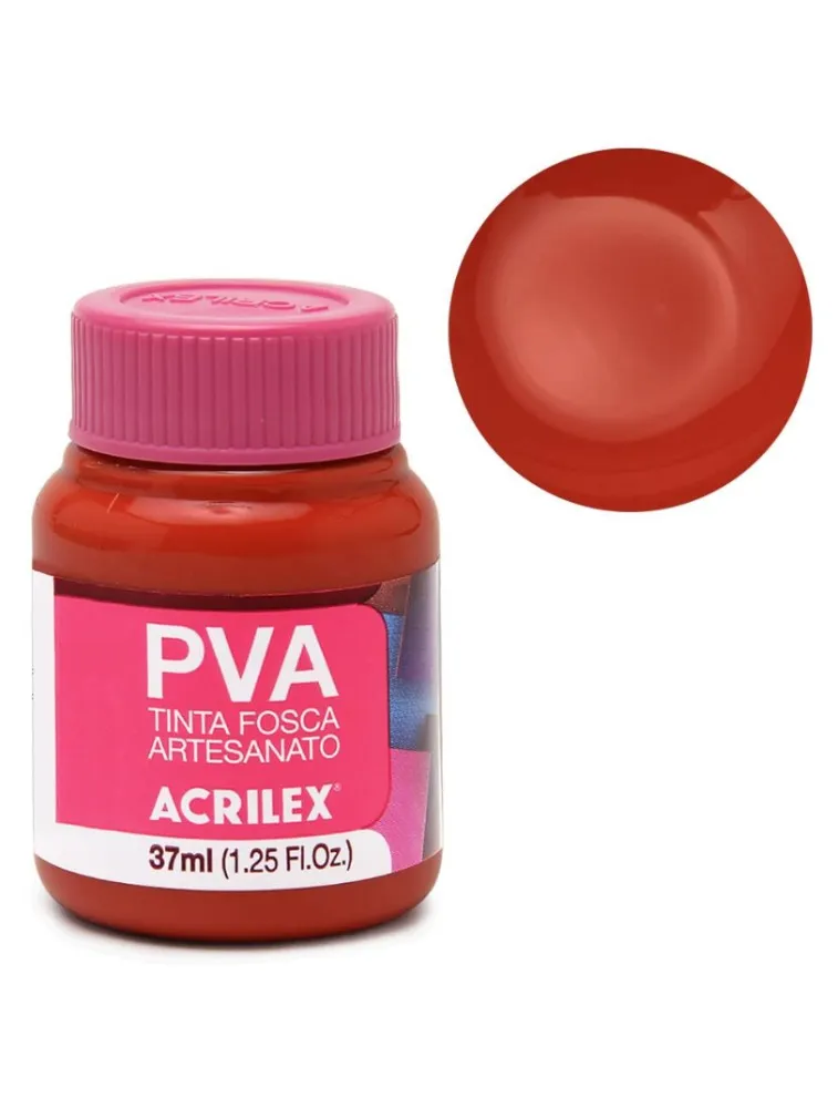0508 TINTA ACRILEX PVA FOSCA ART 37ML