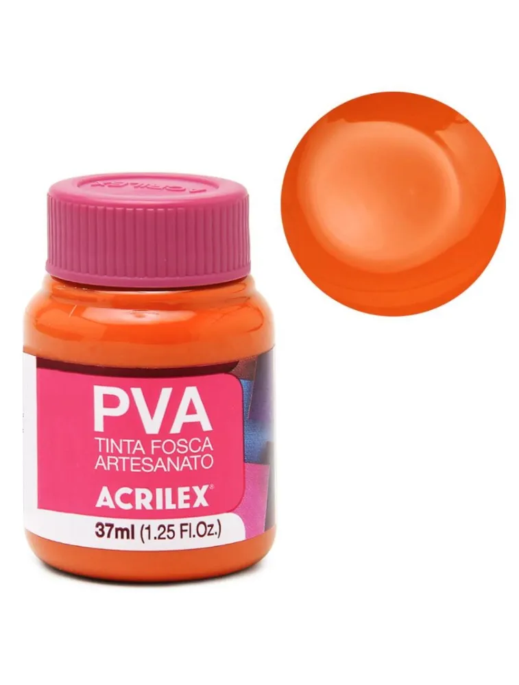 0517 TINTA ACRILEX PVA FOSCA ART 37ML