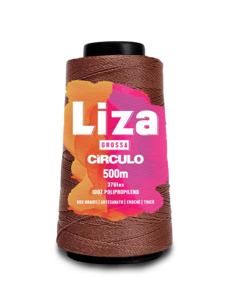 7393 LINHA CIRCULO LIZA GROSSA 500M 100%PP