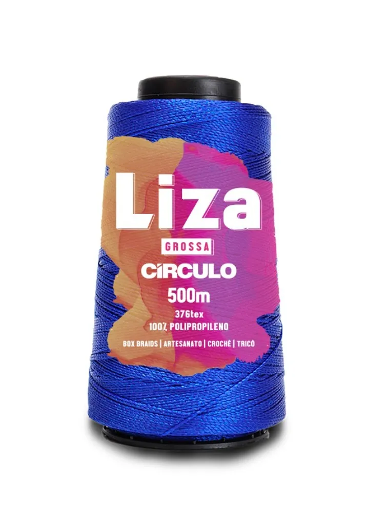 2550 LINHA CIRCULO LIZA GROSSA 500M 100%PP 