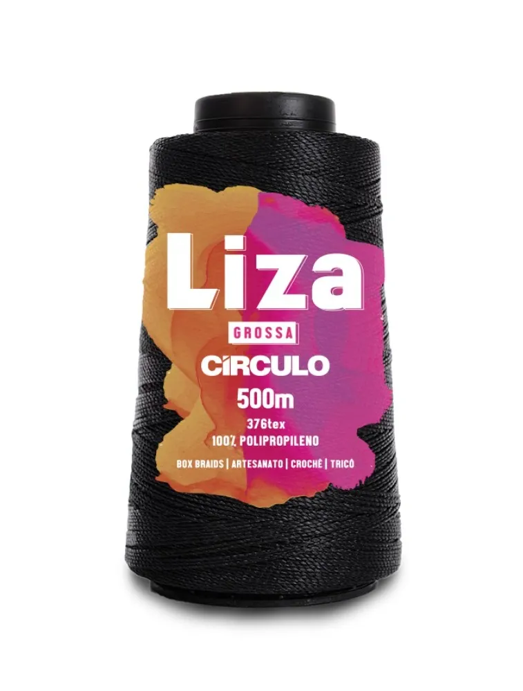 8990 LINHA CIRCULO LIZA GROSSA 500M 100%PP
