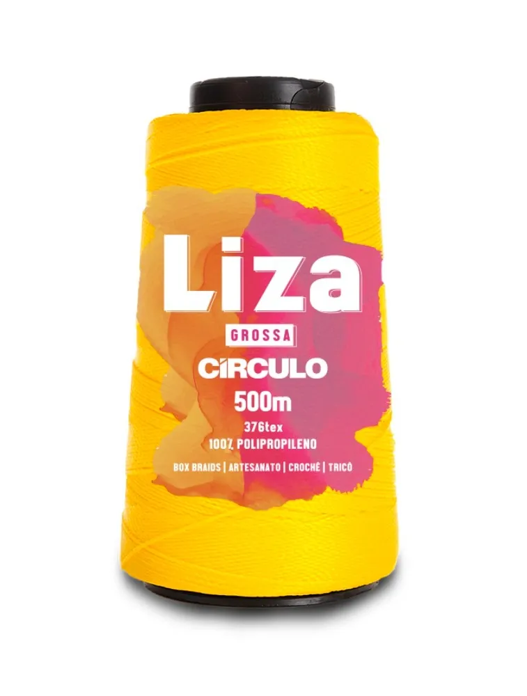 **1198 LINHA CIRCULO LIZA GROSSA 500M 100%PP