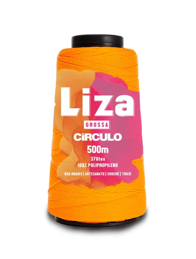 1402 LINHA CIRCULO LIZA GROSSA 500M 100%PP