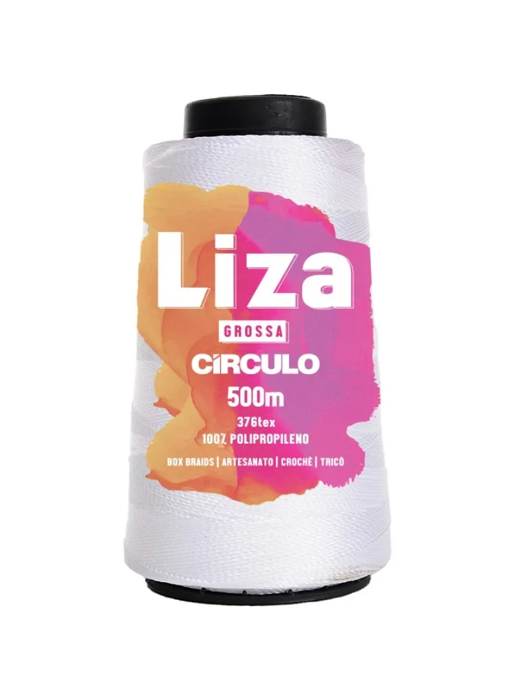 8001 LINHA CIRCULO LIZA GROSSA 500M 100%PP