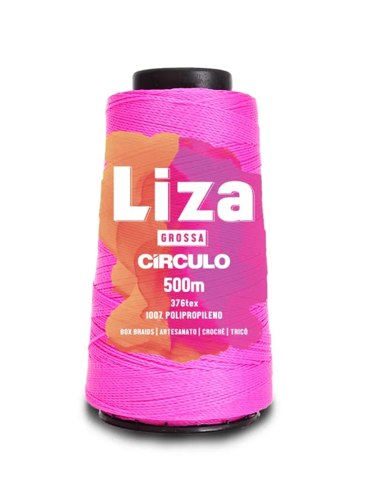 6183 LINHA CIRCULO LIZA GROSSA 500M 100%PP