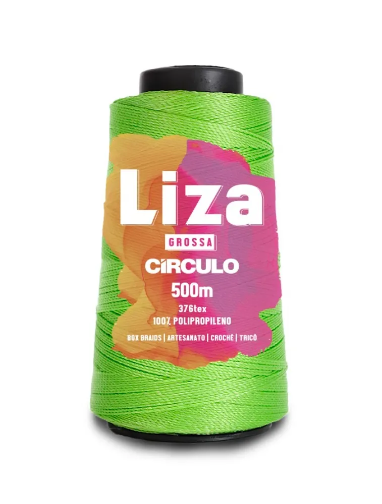 5806 LINHA CIRCULO LIZA GROSSA 500M 100%PP 