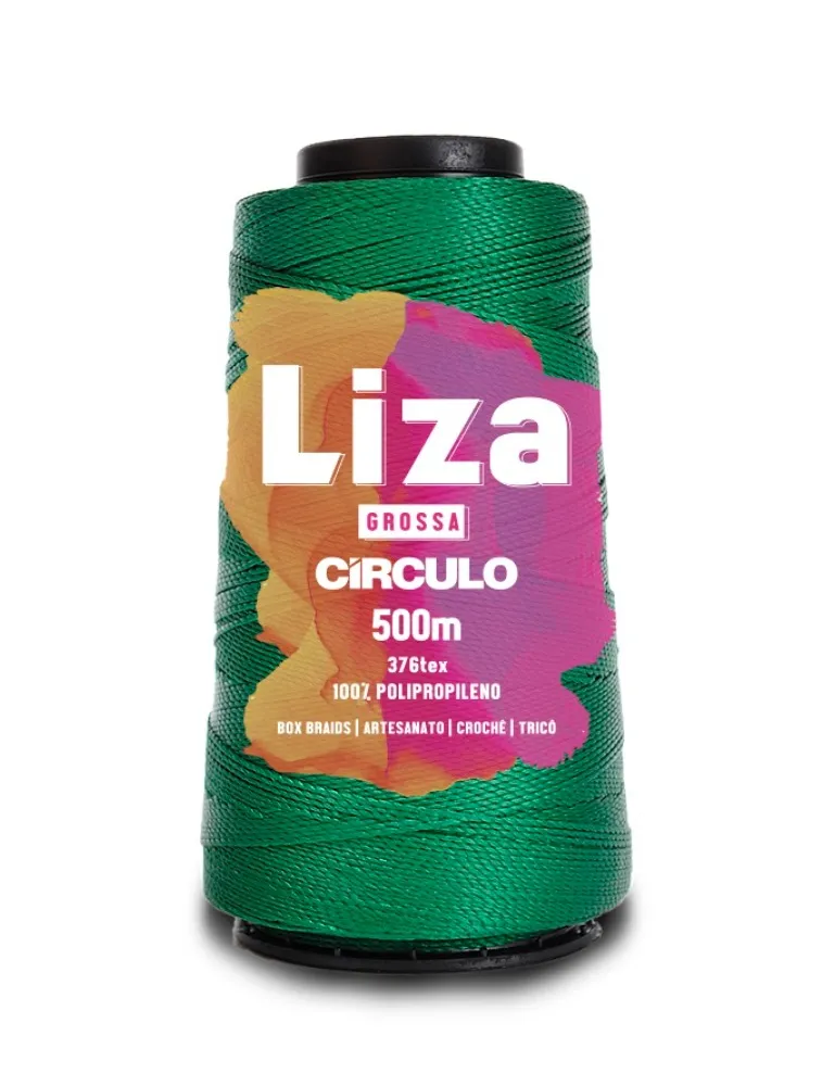 5385 LINHA CIRCULO LIZA GROSSA 500M 100%PP 