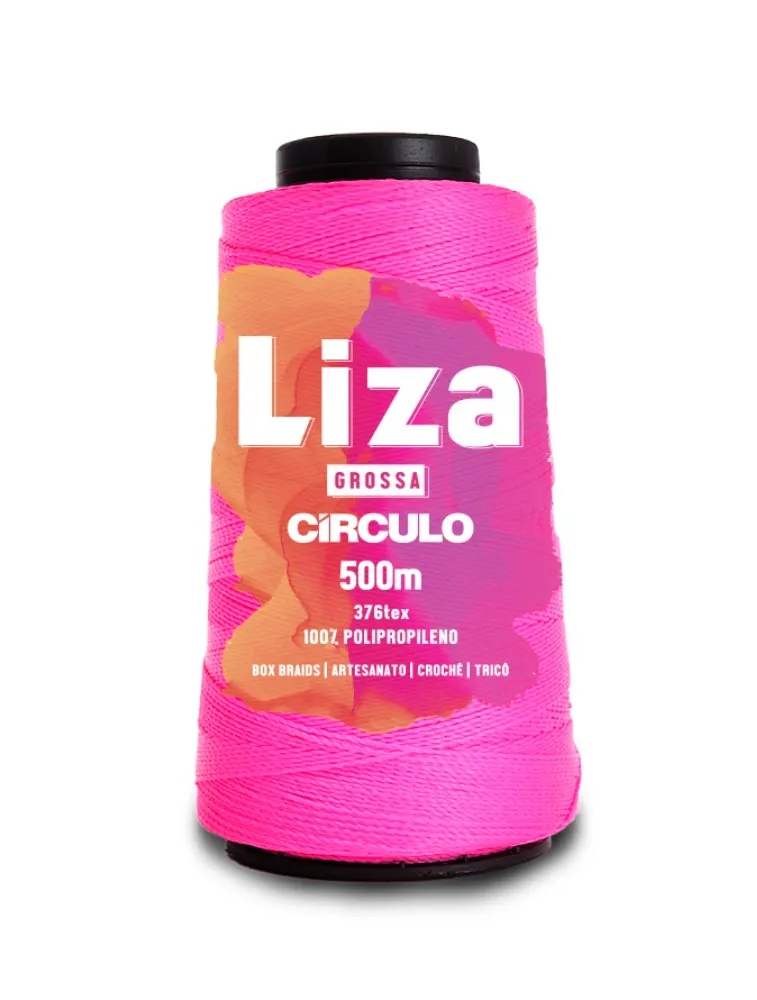 6011 LINHA CIRCULO LIZA GROSSA 500M 100%PP 