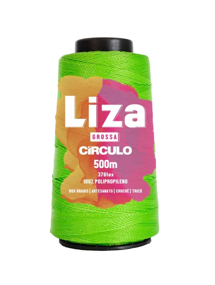 5203 LINHA CIRCULO LIZA GROSSA 500M 100%PP 