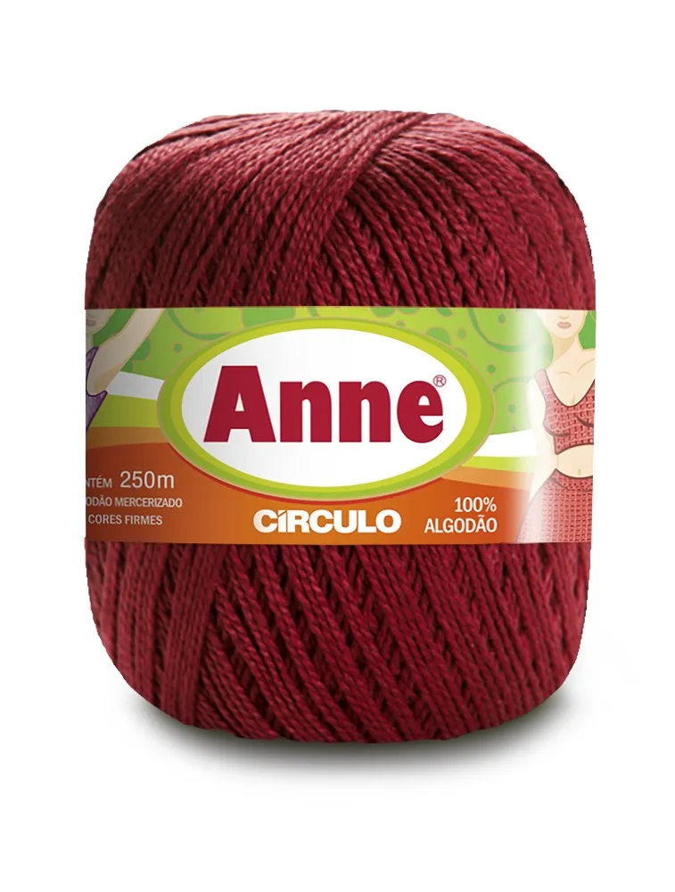 **7136 LINHA CIRCULO ANNE 250M 100%CO