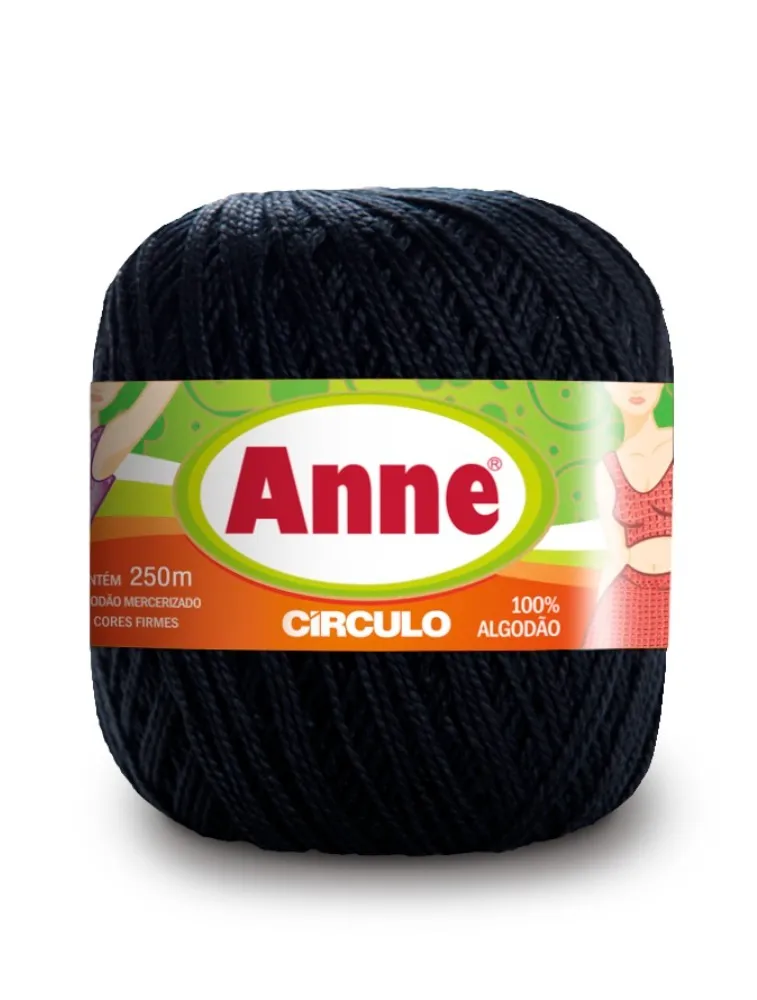**8990 LINHA CIRCULO ANNE 250M 100%CO