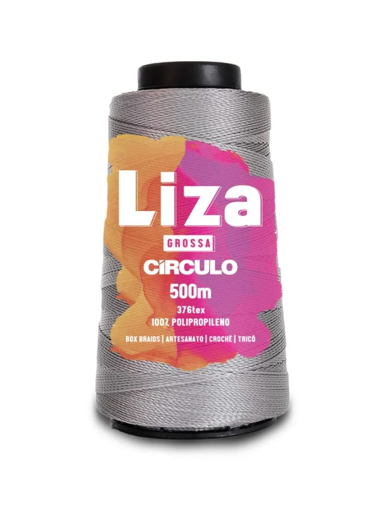 8214 LINHA CIRCULO LIZA GROSSA 500M 100%PP