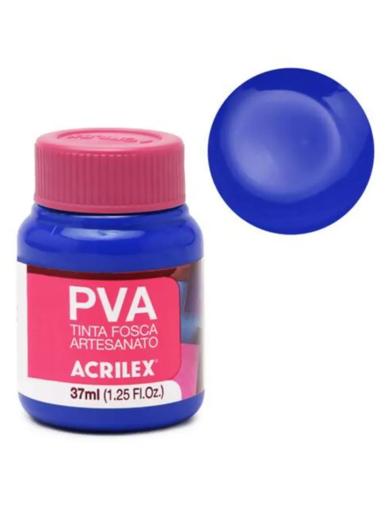 0501 TINTA ACRILEX PVA FOSCA ART 37ML