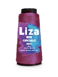 6543 LINHA CIRCULO LIZA FINA 500M 100%PP 