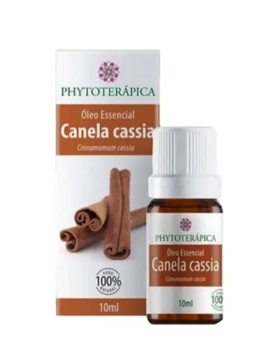 OLEO ESSENCIAL 10ML CANELA CASSIA PHYTOTERAPICA