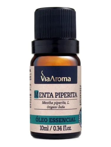 OLEO ESSENCIAL 10ML MENTA PIPERITA VIA AROMA