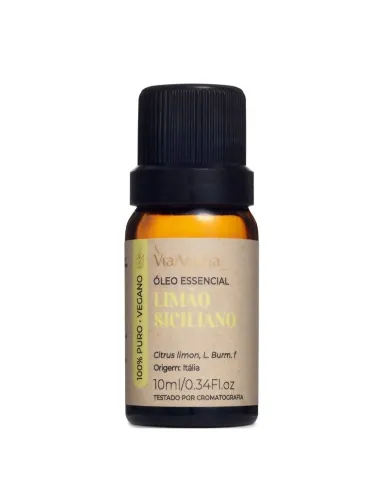OLEO ESSENCIAL 10ML LIMAO SICILIANO VIA AROMA