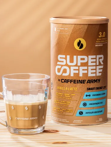 SUPERCOFFEE 3.0 380G VANILLA MATTE CAFFEINE ARMY