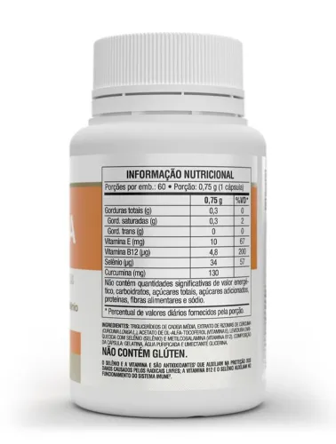 CURCUMA PLUS 60 CAPS 500MG VITAFOR