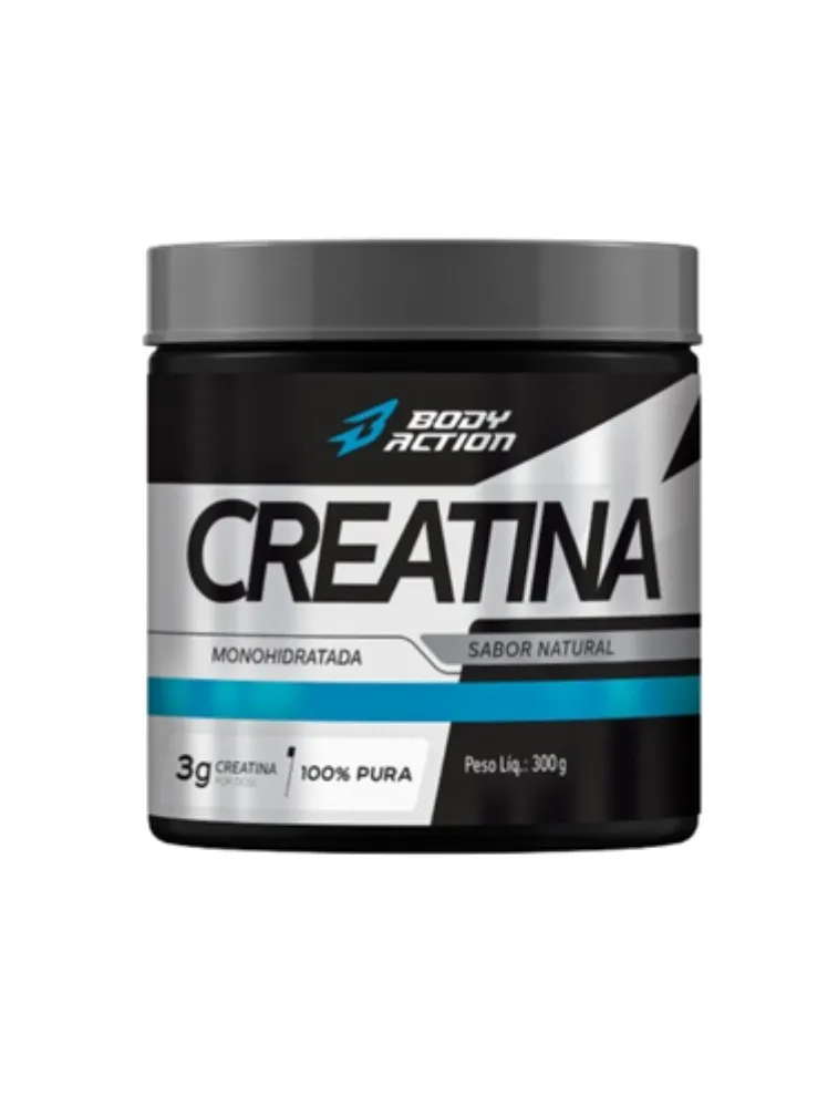 CREATINA 300G SABOR NATURAL BODY ACTION