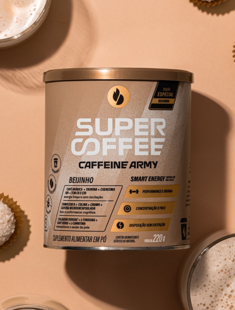 SUPERCOFFEE 3.0 220G BEIJINHO CAFFEINE ARMY