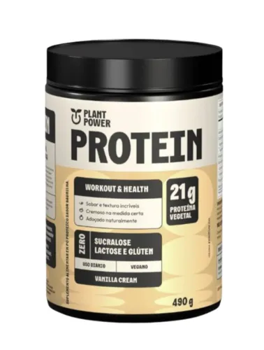 PROTEIN 490G BAUNILHA PLANT POWER SUPERFOODS