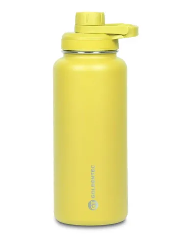 GARRAFA 1000ML AMARELO GOLDENTEC