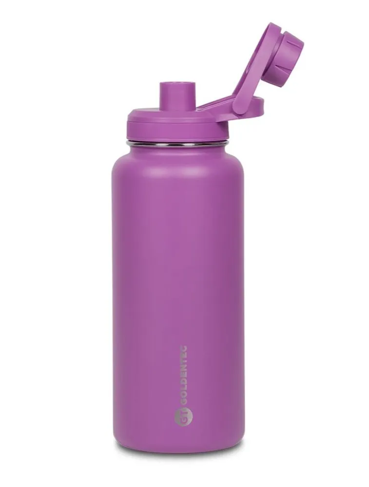 GARRAFA 1000ML ROXO GOLDENTEC