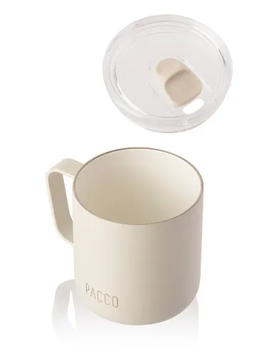 CANECA FOKUS 295ML CREME PACCO
