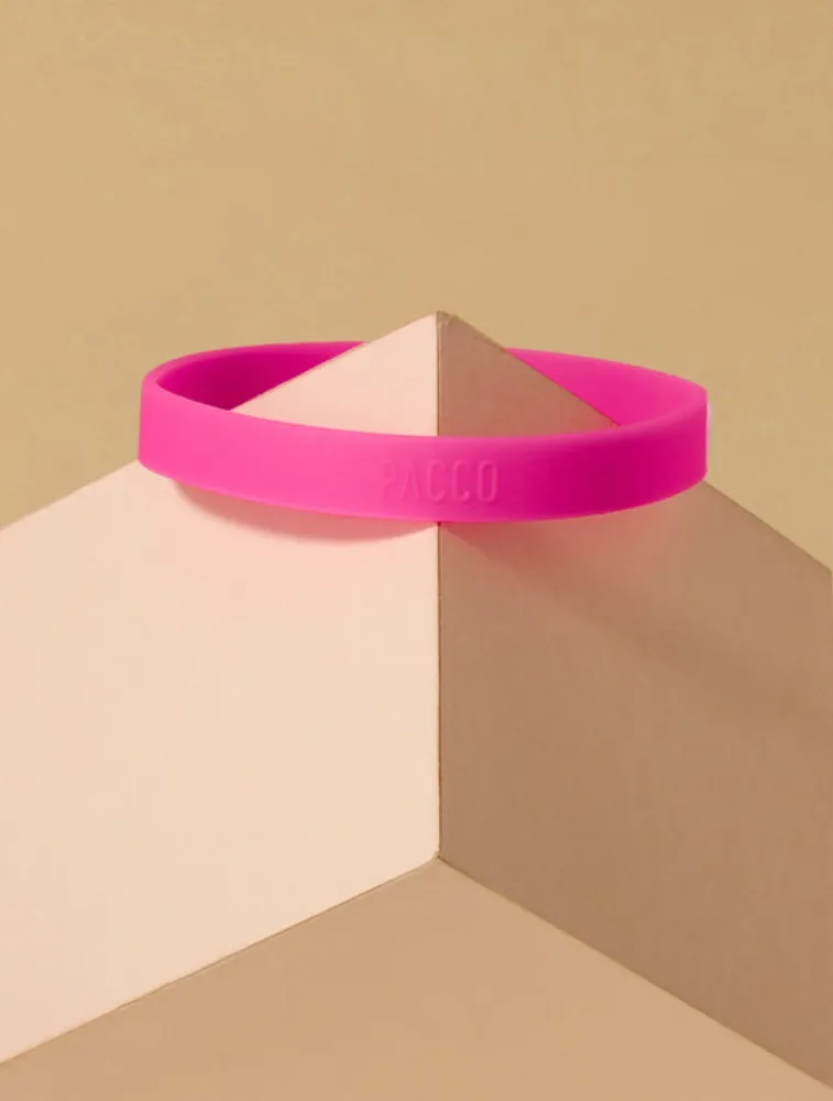 ANEL SILICONE HOT PINK PACCO