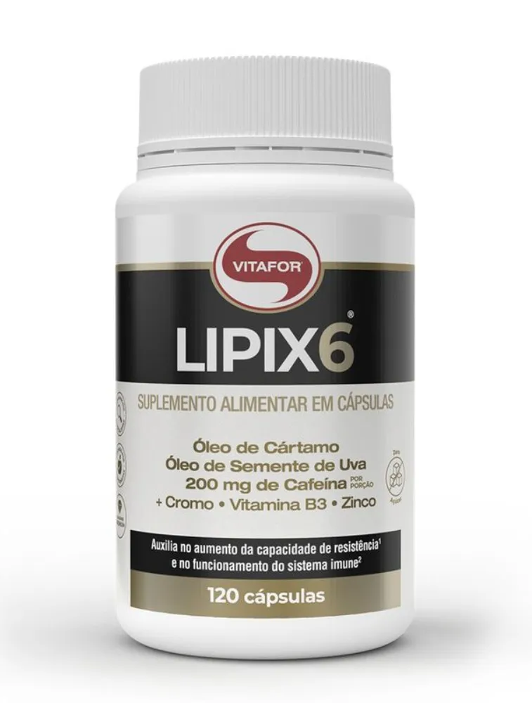 LIPIX 6 120 CAPS 1000MG VITAFOR