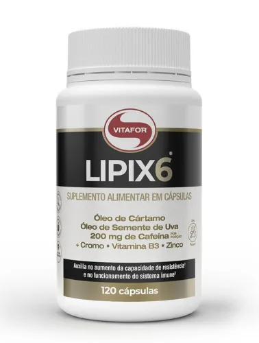 LIPIX 6 120 CAPS 1000MG VITAFOR