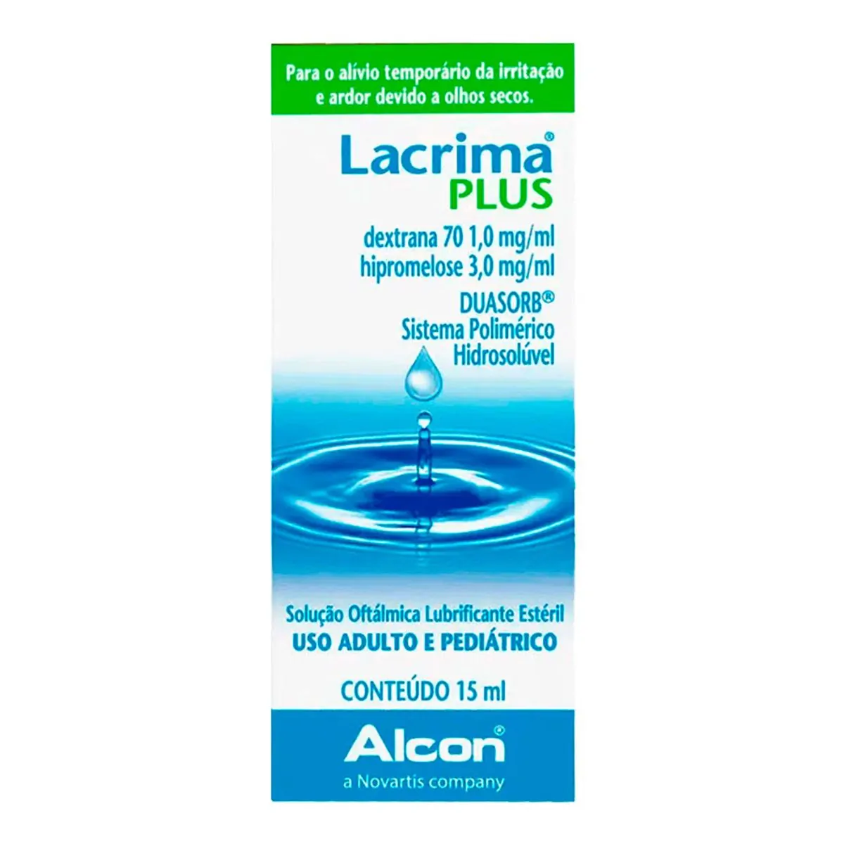 Lacrima Plus 15Ml (Novo) - Dextrano+Hipromelose