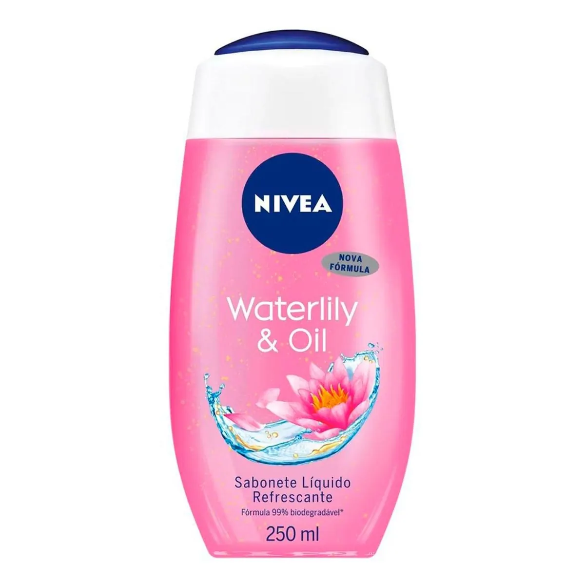 SAB. NIVEA 250ML LIQ WATER LIL