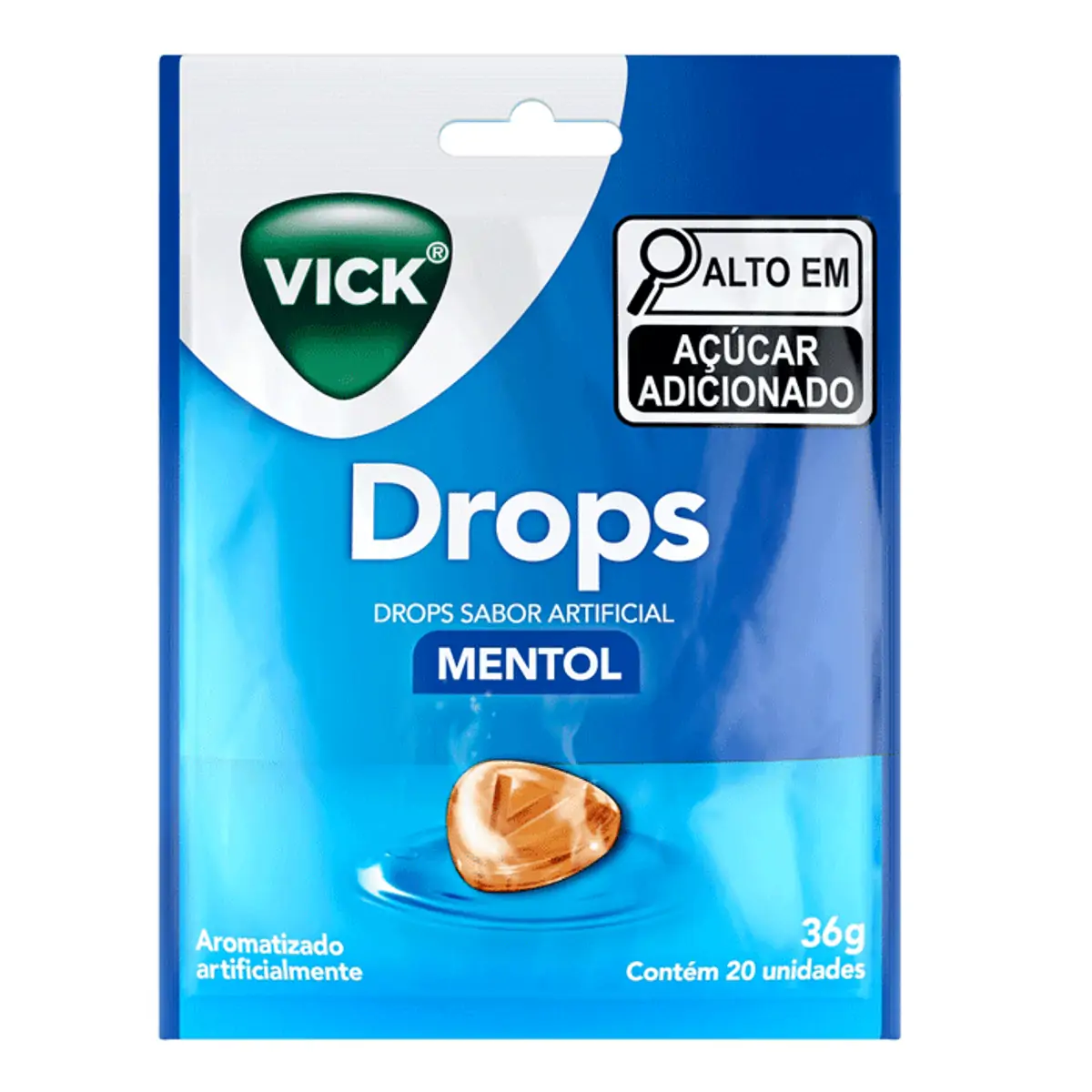 VICK DROPS MENTOL C 20 PAST