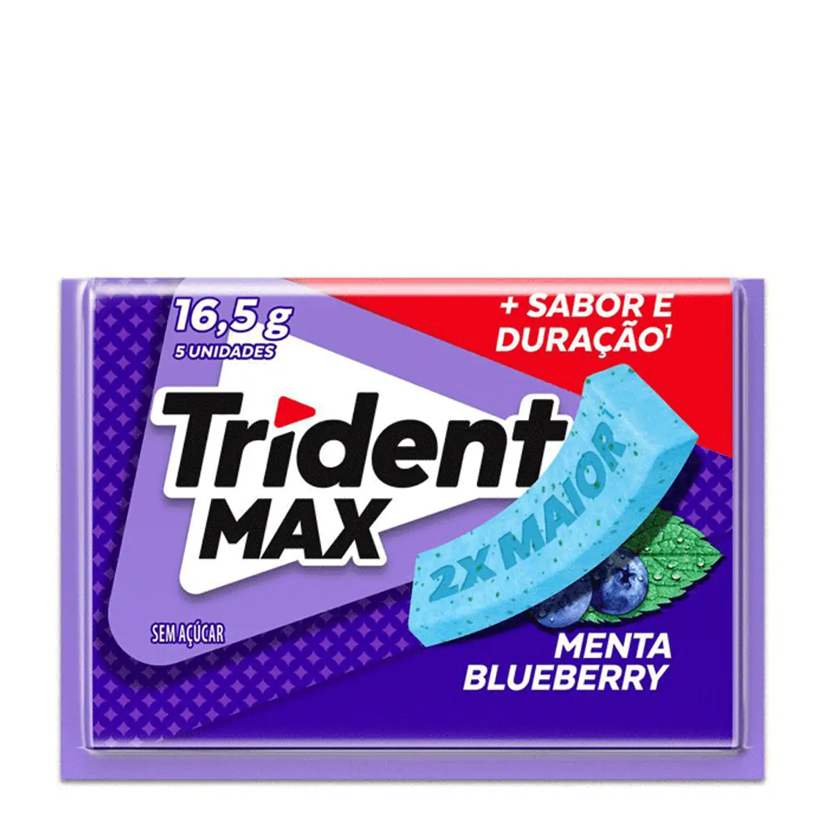 CHICLE TRIDENT MENTA 5UN