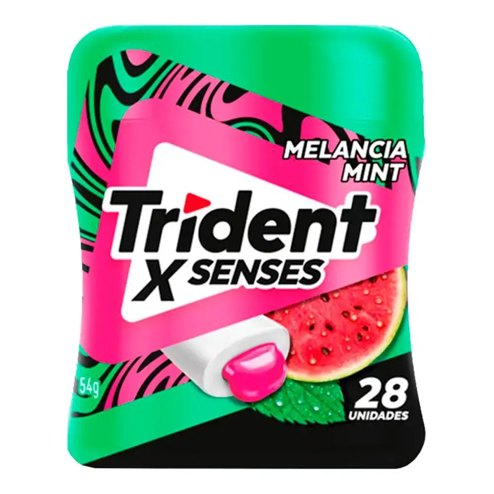 TRIDENT XSENSES MELAN/MINT 54G